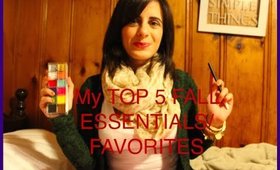 Top 5 Fall Essentials/Favorites