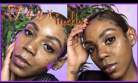 EASY FAUX FRECKLES