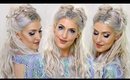 How To: Glitter Roots Hair Trend - Mermaid Festival Look