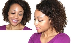 Natural Hair Braid Out | Using Shea Moistures & Castor Oil