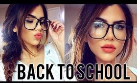 Easy BACK TO SCHOOL Makeup Tutorial! + Cute Braid Hairstyle