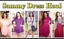 Giveaway &  online store Sammy dress try on haul | Cheap clothing review.
