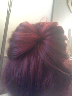 red scruffy easy up do