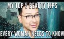 Pro Makeup Artist Reveals Top 5 Beauty Tips | mathias4makeup