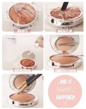 Great way to save make up. 