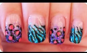 Nail art | Sparkly Animal Print ✩ Martina Ek