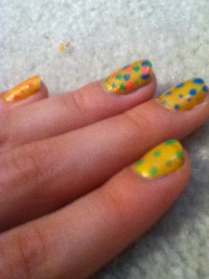 Very easy poka dot pattern, hope u lik it and try it!!!:)
