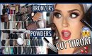 MAKEUP DECLUTTER 🔪 Powder & Bronzer 😏 Organize Makeup With Me!