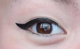 How to: Perfect Winged Eyeliner