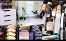 Makeup Collection & Beauty Room TOUR! Updated |  August 2013