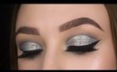 Holographic Glitter Cut Crease // Prom Makeup Tutorial 2017