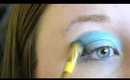 Summer Nights Aqua Blue Makeup Tutorial