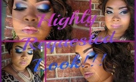 Makeup Tutorial | Highly Request!!! KILLER COMBO Blue & Brown