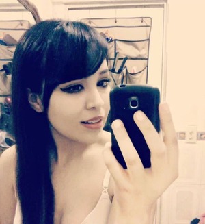 taken months ago when i had bangs 