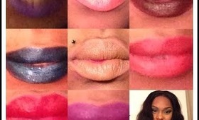 Review & Live Demo | Rockstaracosmetics | Bold Lipsticks