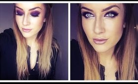 Plum Smokey Eye | A Tutorial