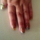 Tiger nail art