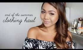 TRY ON Clothing Haul | End of Summer | Charmaine Dulak