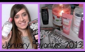 January Favorites 2013!