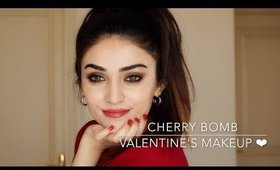 Valentine's Makeup | Cherry Bomb 🍒