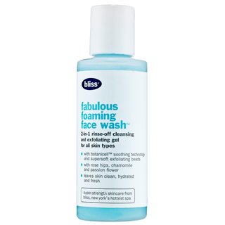 Bliss Fabulous Foaming Face Wash To Go