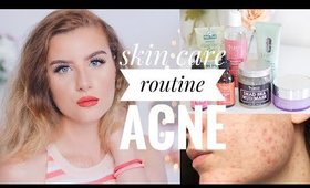 Skincare routine ACNE // Cura della pelle mista/secca/sensibile/acneica