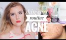 Skincare routine ACNE // Cura della pelle mista/secca/sensibile/acneica