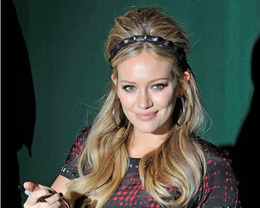 Hilary Duff Hair, "Devoted" Book Signing