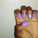 :) Purple and Silver