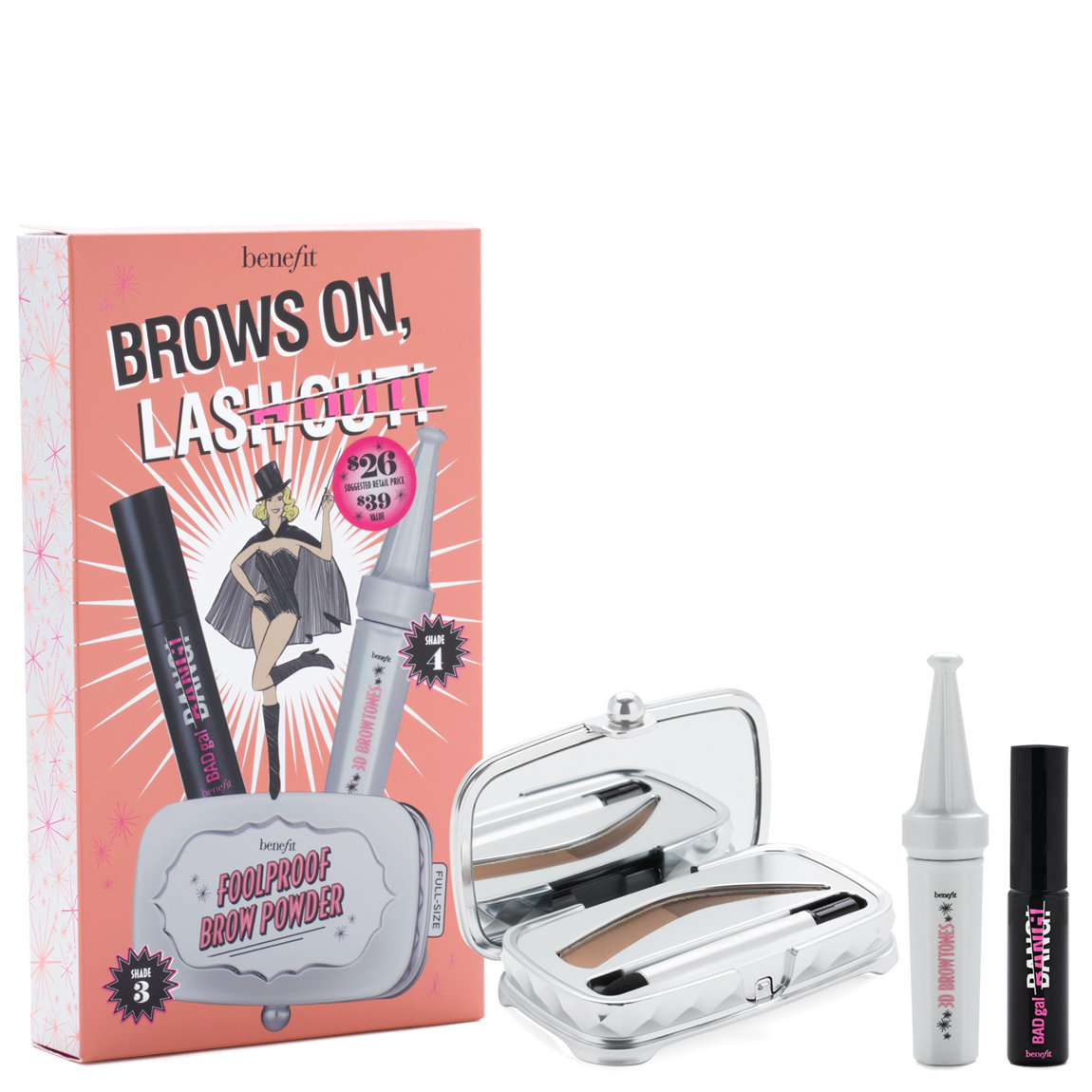 Benefit Cosmetics Brows On Lash Out Brow And Mascara Set Beautylish