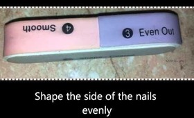 Nail shapes and how-to
