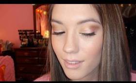 A Pink and Gold Valentines Day Makeup Tutorial