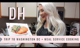 DAILY HAYLEY | Trip to Washington, D.C. + Meal Service Cooking