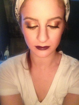 a dark, fun look i decided to play with!