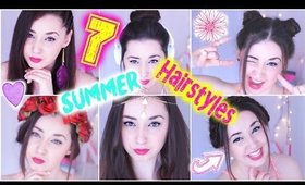 7 HEATLESS QUICK & EASY SPRING & SUMMER HAIRSTYLES