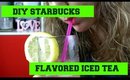 DIY Starbucks: Flavored Iced Tea Lemonade!