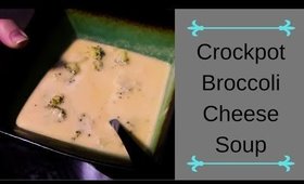 Crock Pot Broccoli Cheese Soup | Creamy, Cheesy, Simple Crockpot Soup