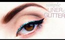 Tutorial: Simple Liner & Glitter | Brow Week Makeup
