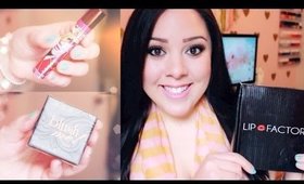 MY FIRST LIP FACTORY BOX! | Unboxing and Review