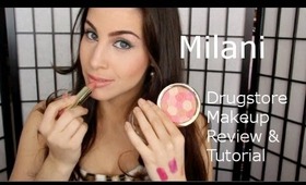 Milani Drugstore Makeup Review and Tutorial