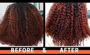 How I Easily Refresh My Copper Red Hair Color | Natural Hair