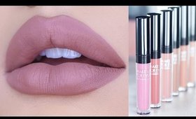 NEW Makeup Forever Artist Matte Liquid Lipsticks!! | Swatches & Review