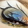 Mermaid eye in dark colors