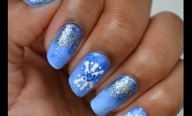 Snowflake nails