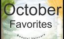 October Favorites 2018