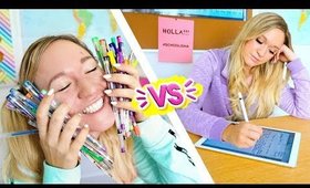 School Supplies THEN vs NOW!! Back to School! Alisha Marie