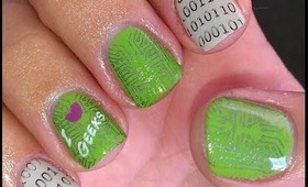 I Love Geeks - Nail Tutorial