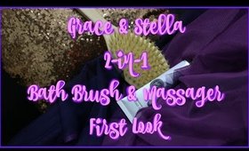 Grace & Stella 2-in-1 Bath Brush & Massager l TotalDivaRea