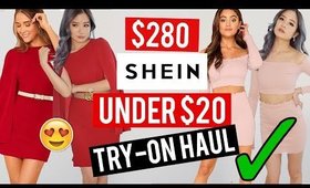 Try-On: UNDER 💵 $20 💵 CHEAP CLOTHING HAUL | Shein