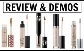 HIGH END CONCEALER BATTLE | 5 HIGH END REVIEWS AND DEMOS